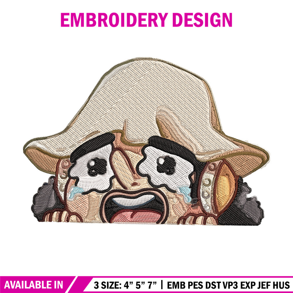 Usopp chibi Embroidery Design, One piece Embroidery, Embroidery File, Anime Embroidery, Anime shirt, Digital download.jpg
