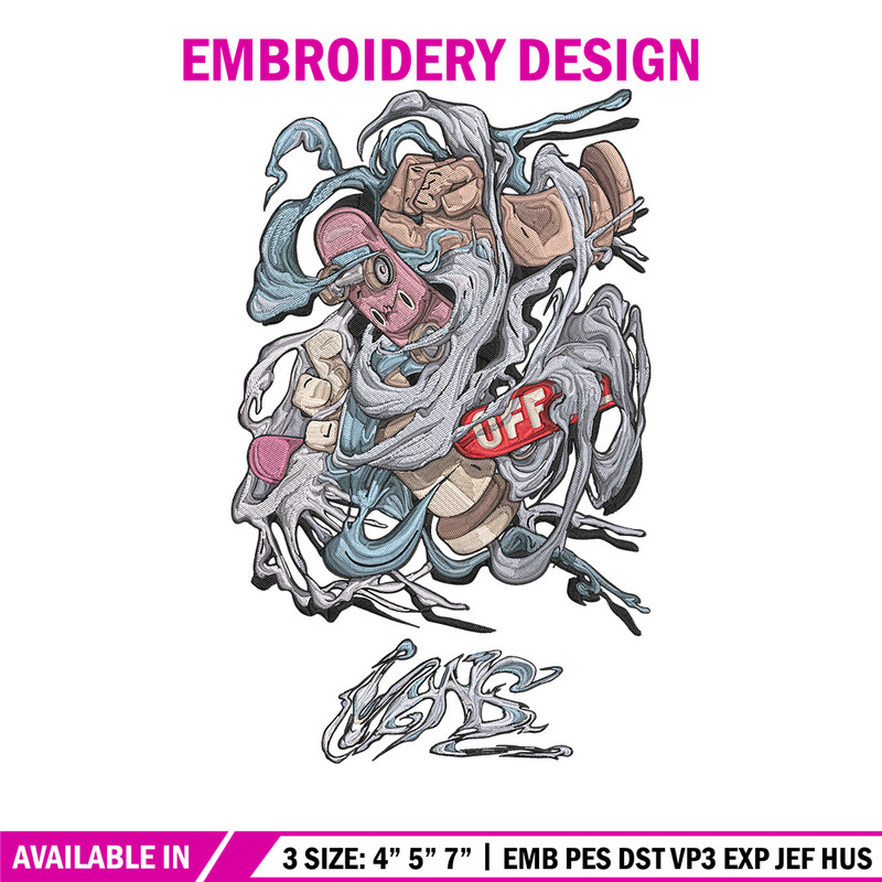 Vans logo Embroidery Design, Vans Embroidery, Embroidery File, Anime Embroidery, Anime shirt, Digital download..jpg