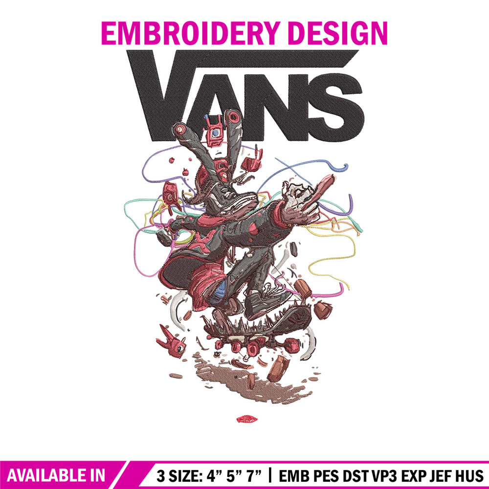 Vans logo Embroidery Design, Vans Embroidery, Embroidery File, Anime Embroidery, Anime shirt, Digital download.jpg