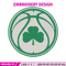 Boston Celtics logo embroidery design, NBA embroidery,Sport embroidery, Logo sport embroidery, Embroidery design.jpg