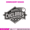 Brooklyn Cyclones logo embroidery design, MLB embroidery,Sport embroidery, Logo sport embroidery, Embroidery design..jpg