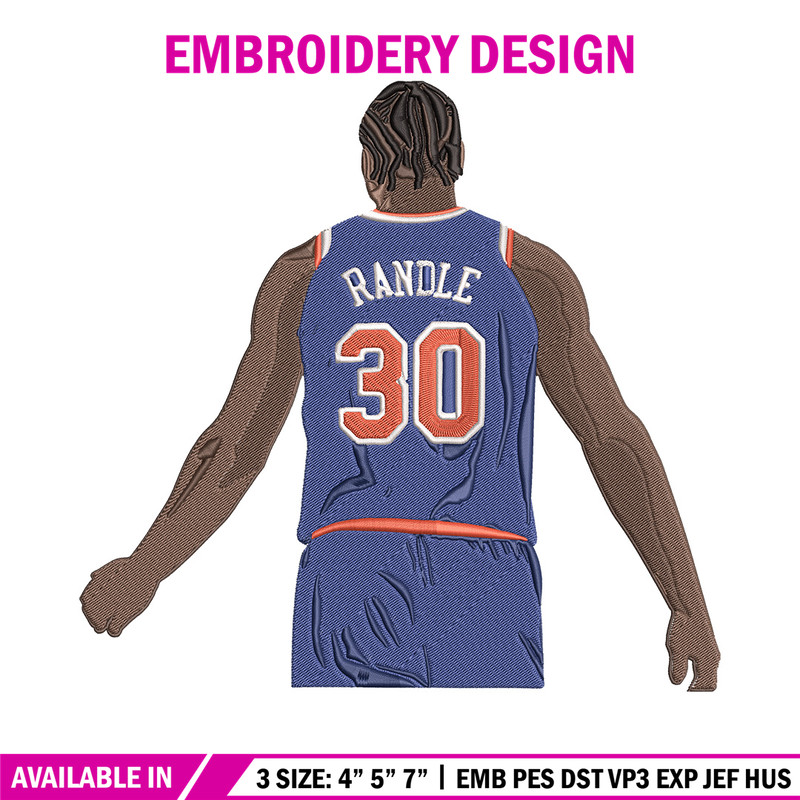Julius Randle embroidery design, NBA embroidery,Sport embroidery, Logo sport embroidery,Embroidery design..jpg