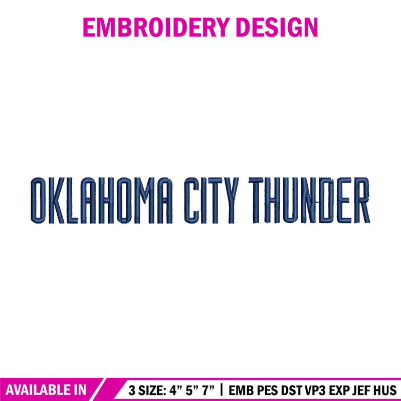 Oklahoma City Thunder logo embroidery design, NBA embroidery, Sport embroidery, Embroidery design,Logo sport embroidery.jpg
