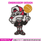 Portland Trail Blazers mascot embroidery design,NBA embroidery,Sport embroidery,Embroidery design, Logo sport embroidery.jpg