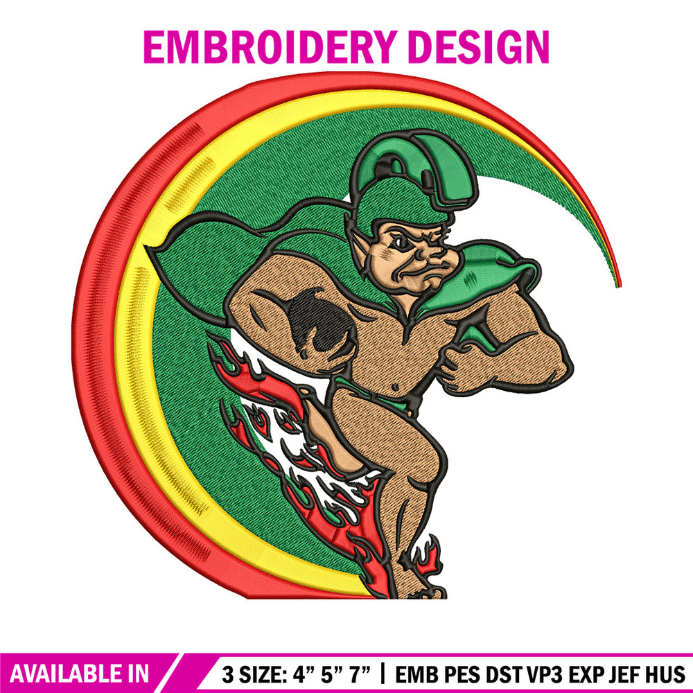 Rainbow Warriors embroidery design, College logo embroidery, Sport embroidery, logo sport embroidery, Embroidery design.jpg