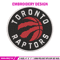 Toronto Raptors design embroidery design, NBA embroidery, Sport embroidery,Embroidery design, Logo sport embroidery..jpg