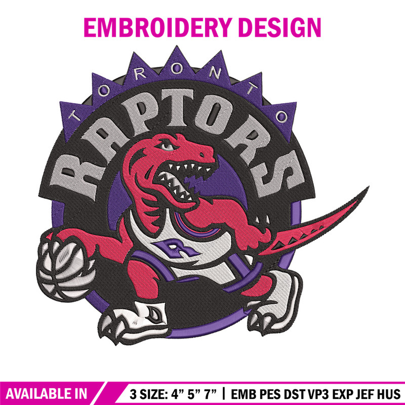 Toronto Raptors mascot embroidery design, NBA embroidery, Sport embroidery, Embroidery design, Logo sport embroidery..jpg