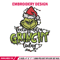 Feeling Extra Grinch Today Embroidery design, Grinch Christmas Embroidery, Grinch design, Logo shirt, Digital download..jpg