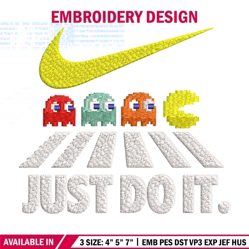 Game Nike Embroidery design, Game Embroidery, Nike design, Embroidery file, cartoon shirt, Instant download..jpg