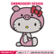 Hello Kitty Embroidery Design, Hello kitty Embroidery, Embroidery File, Anime Embroidery, Digital download.jpg