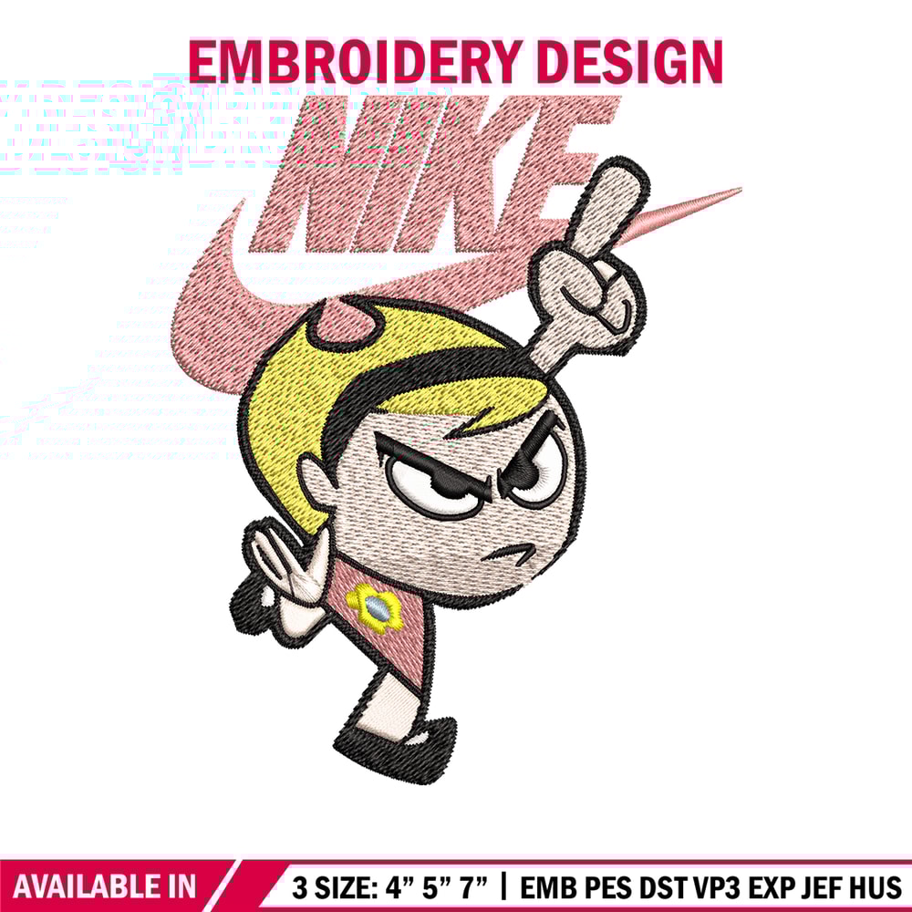 Mandy cartoon Nike Embroidery design, Mandy Embroidery, Nike design, Embroidery file, logo shirt, Instant download..jpg