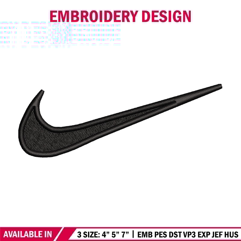 Nike black embroidery design, Nike embroidery, Nike design, Embroidery shirt, Embroidery file, Digital download.jpg