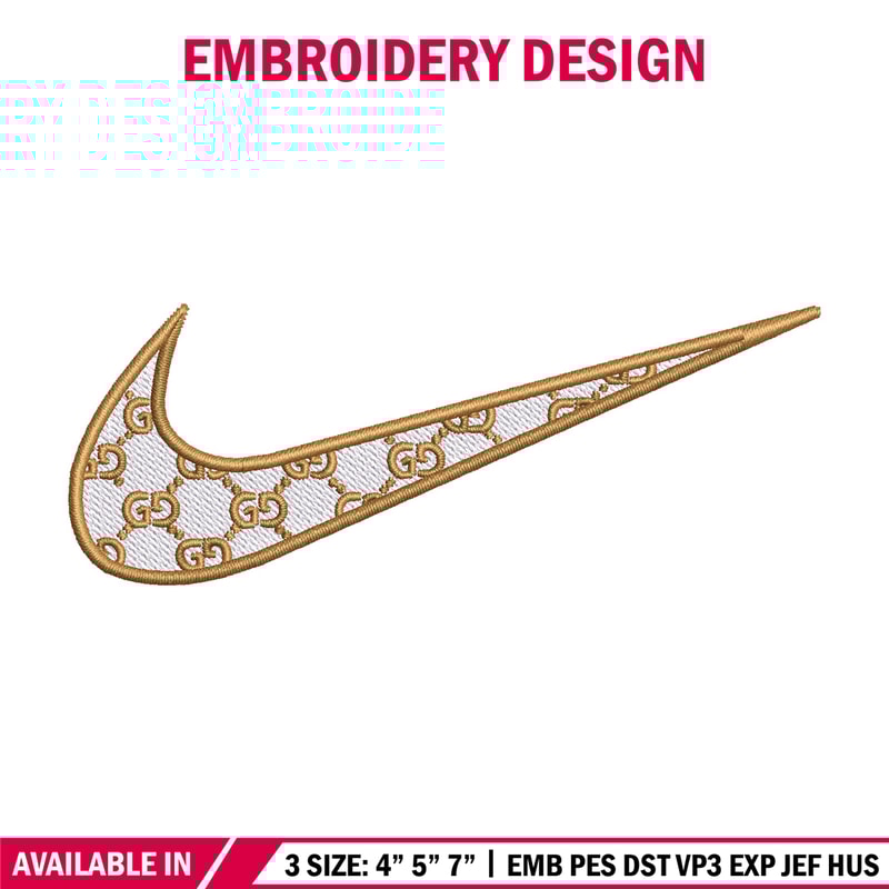 Nike brown embroidery design, Nike embroidery, Nike design, Embroidery shirt, Embroidery file, Digital download.jpg