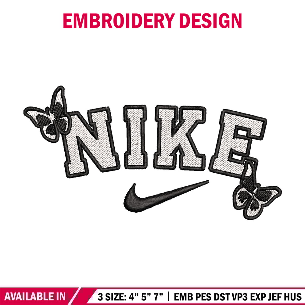 Nike x butterfly embroidery design, Nike embroidery, Nike design,Embroidery shirt, Embroidery file, Digital download.jpg
