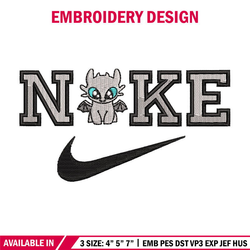 Nike x dragon black embroidery design, Dragon embroidery, Nike design,Embroidery shirt,Embroidery file, Digital download.jpg