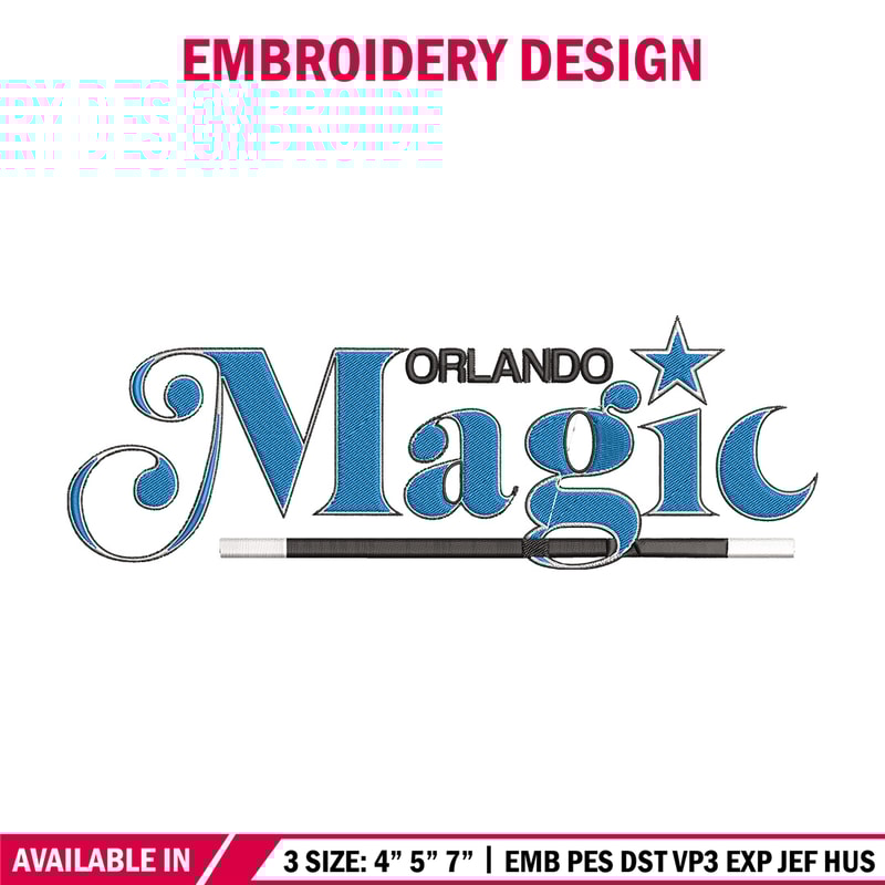 Orlando Magic logo embroidery design, NBA embroidery, Sport embroidery, Embroidery design, Logo sport embroidery..jpg
