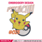 Pikachu cute Embroidery Design, Pokemon Embroidery, Embroidery File, Anime Embroidery, Anime shirt, Digital download (2).jpg
