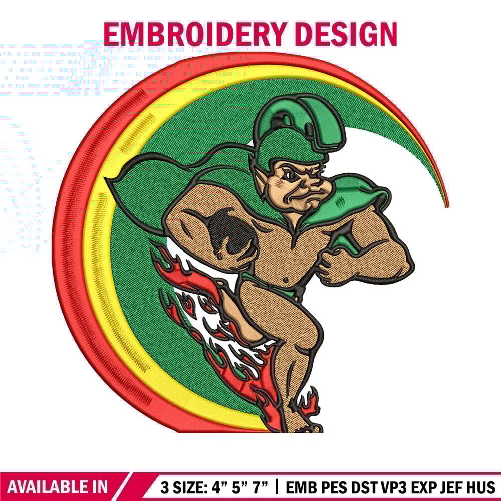 Rainbow Warriors embroidery design, College logo embroidery, Sport embroidery, logo sport embroidery, Embroidery design.jpg