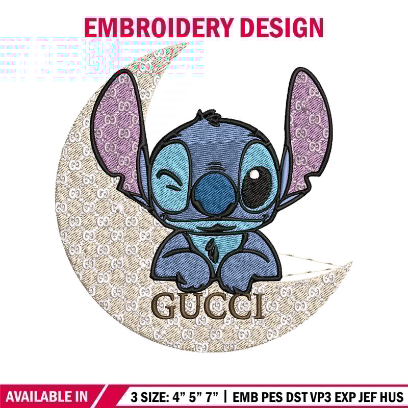 Stitch gucci Embroidery Design, Gucci Embroidery, Embroidery File, Logo shirt, Sport Embroidery, Digital download..jpg