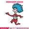 Thing 1 Embroidery Design, Dr seuss Embroidery, Embroidery File, logo shirt, Embroidery design, Digital download..jpg