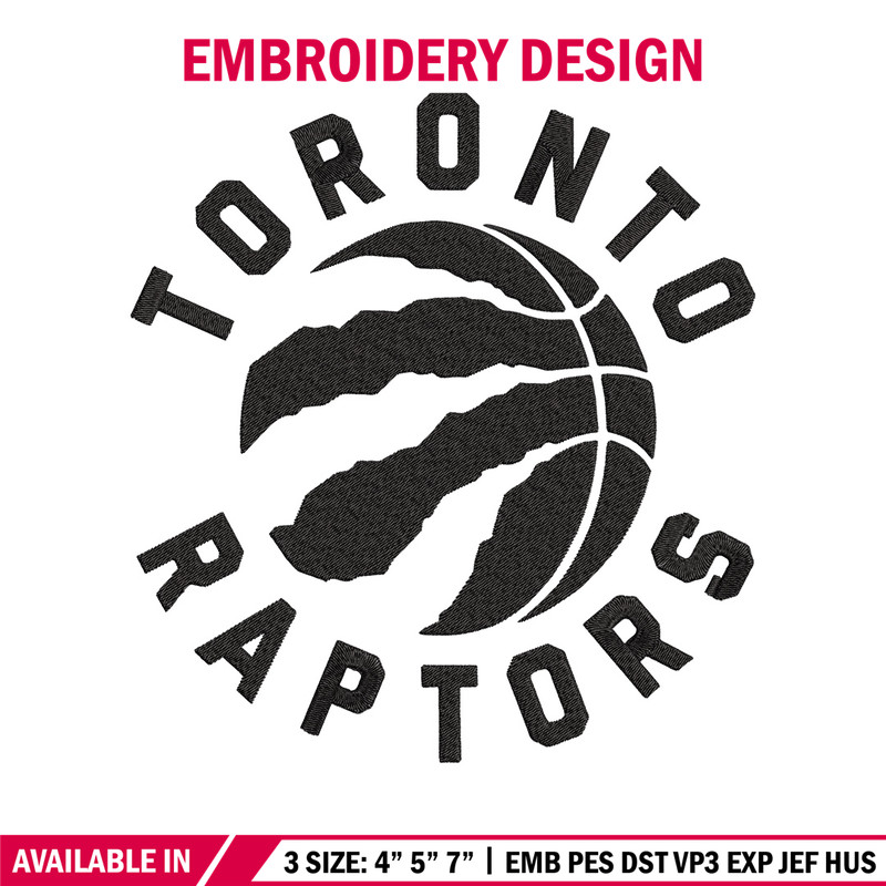 Toronto Raptors logo embroidery design, NBA embroidery, Sport embroidery,Embroidery design, Logo sport embroidery.jpg
