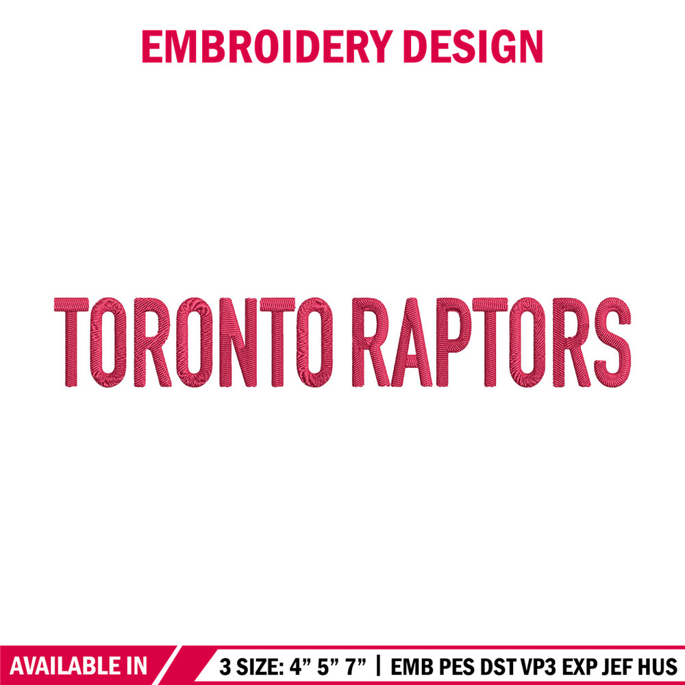 Toronto Raptors logo embroidery design, NBA embroidery,Sport embroidery, Embroidery design, Logo sport embroidery.jpg