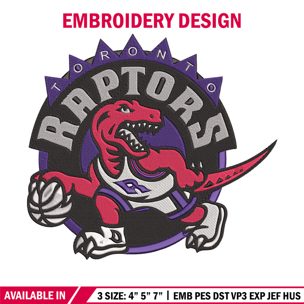 Toronto Raptors mascot embroidery design, NBA embroidery, Sport embroidery, Embroidery design, Logo sport embroidery..jpg