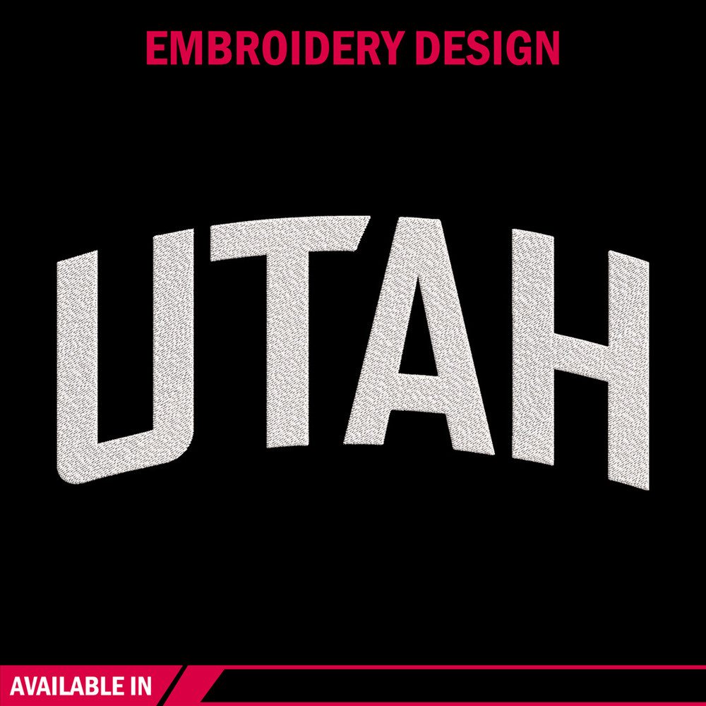Utah Jazz logo embroidery design, NBA embroidery,Sport embroidery, Embroidery design, Logo sport embroidery.jpg