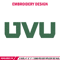 Utah valley logo embroidery design, Basketball embroidery, Sport embroidery, logo sport embroidery, Embroidery design.jpg