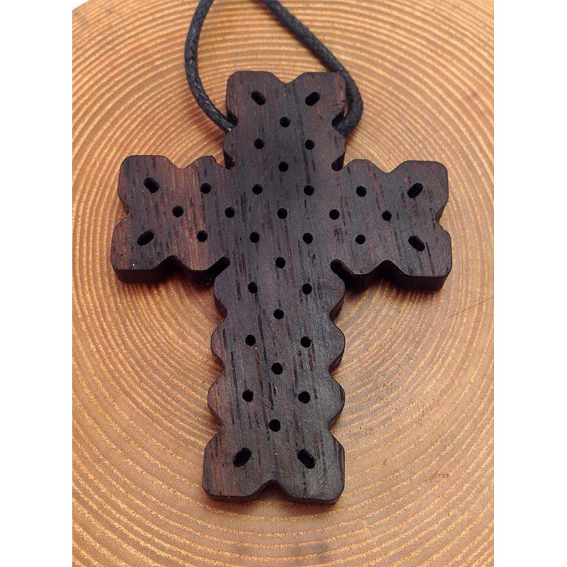 Palisander Wooden Cross For Everyday Wear 2