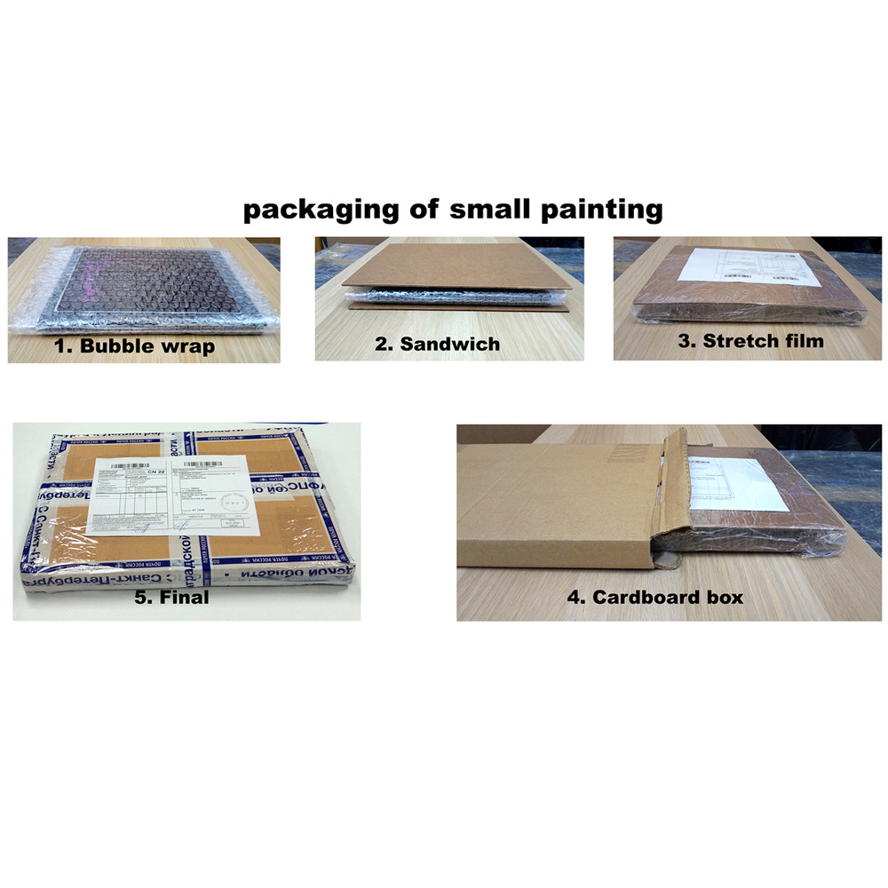 Guardian Angel Art Original Painting Holiday Artwork Small Wall Art Angel Painting 12 By 8 By TimPa 9