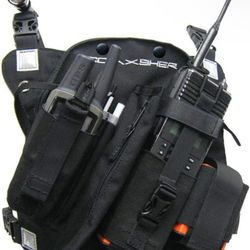 COAXSHER Radio Chest Harness Rig (RCP-1 Pro)