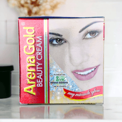 Arena Gold Beauty Cream  - Fine lines Wrinkles Dark spots to get an even-tone and healthy looking skin