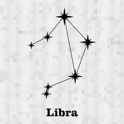 libra constellation svg libra constellation png libra constellation cricut libra constellation digital zodiac simbol svg