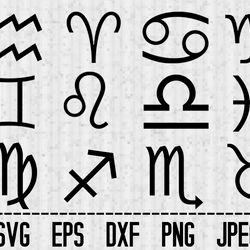 zodiac symbol svg zodiac symbol png zodiac symbol cricut zodiac symbol digital zodiac symbol