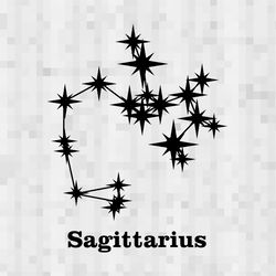 sagittarius svg sagittarius constellation png sagittarius constellation cricut sagittarius constellation digital