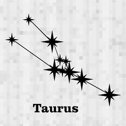 taurus constellation svg taurus constellation png taurus constellation cricut taurus constellation symbol