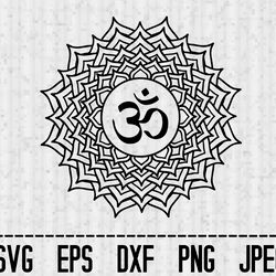 sahasrara mandala svg sahasrara mandala png sahasrara mandala cricut sahasrara mandala symbol