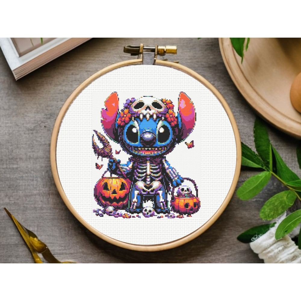 Stitch Cross Stitch Pattern Halloween Stitch Cross Stitch Pattern Halloween Cross Stitch Pattern Instant Download 0