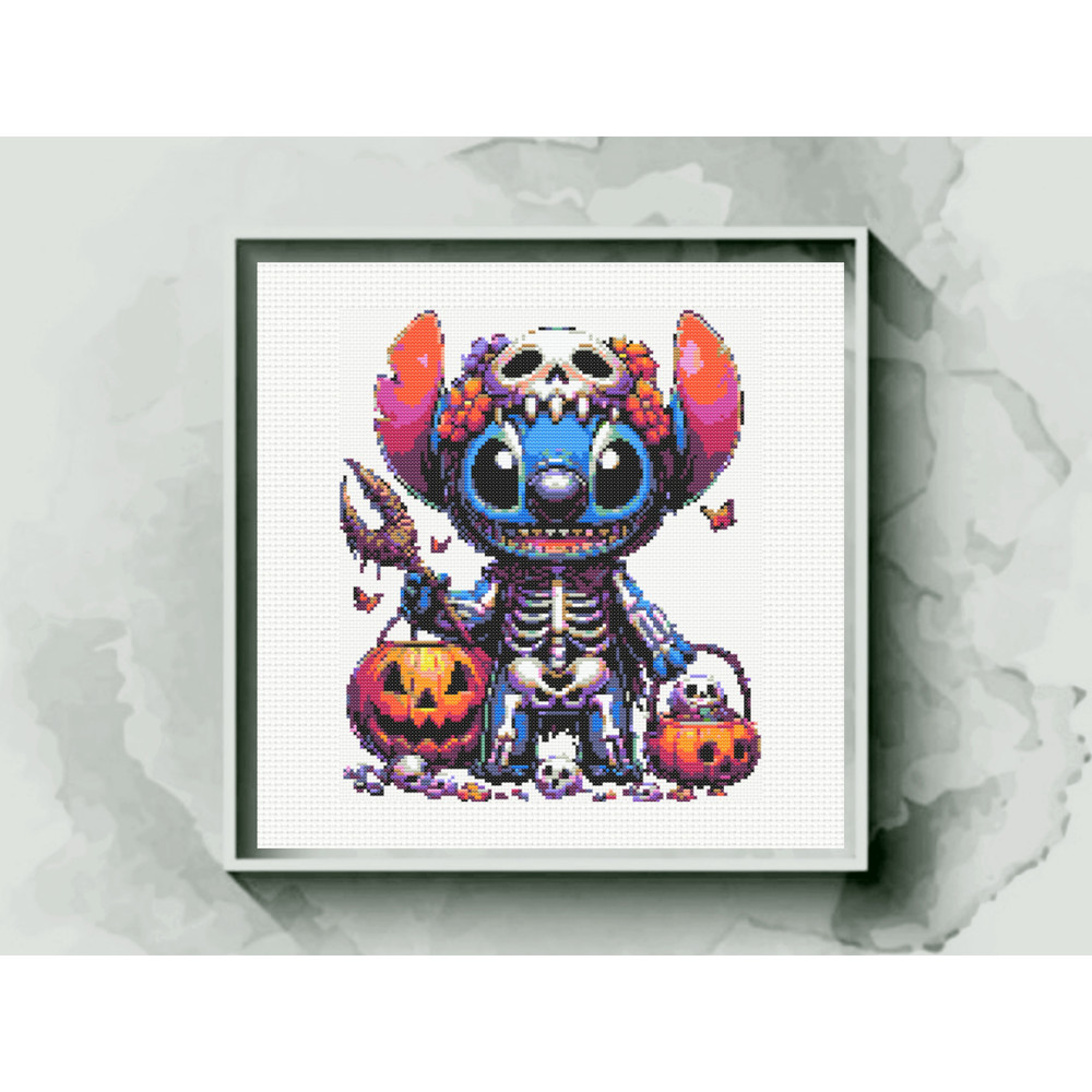 Stitch Cross Stitch Pattern Halloween Stitch Cross Stitch Pattern Halloween Cross Stitch Pattern Instant Download 1