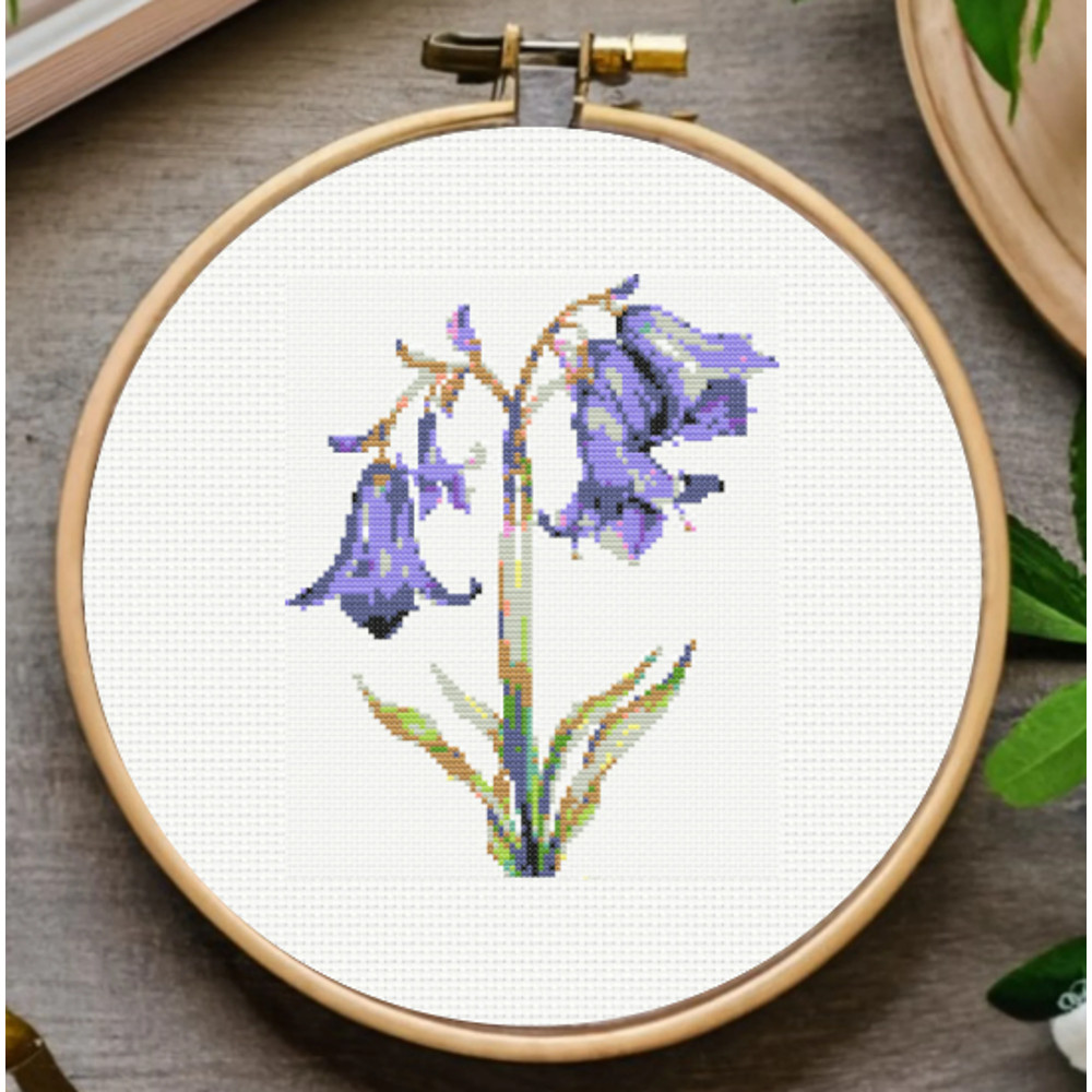 Spring Flowers Cross Stitch Pattern 9 Flowers Embroidery Bundle Set  Instant Download 5