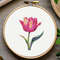 Spring Flowers Cross Stitch Pattern 9 Flowers Embroidery Bundle Set  Instant Download 6