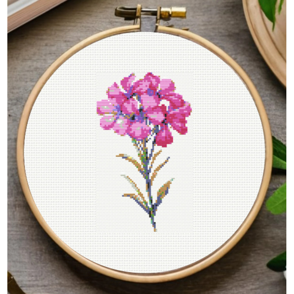 Spring Flowers Cross Stitch Pattern 9 Flowers Embroidery Bundle Set  Instant Download 8