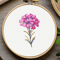 Spring Flowers Cross Stitch Pattern 9 Flowers Embroidery Bundle Set  Instant Download 8