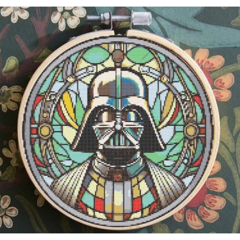 Darth Vader Cross Stitch Pattern Star Wars Cross Stitch Pattern Art Decor Star Wars Decor 0