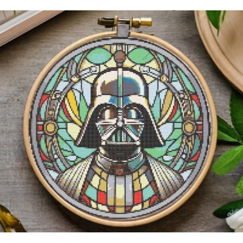 Darth Vader Cross Stitch Pattern Star Wars Cross Stitch Pattern Art Decor Star Wars Decor 5