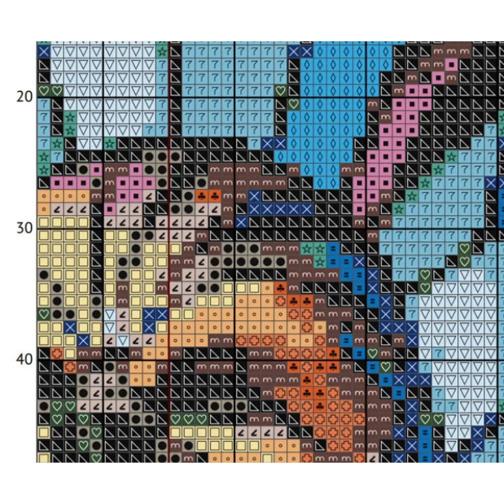 Chewbaccal Cross Stitch Pattern Cross Stitch Pattern Star Wars Cross Stitch Pattern Star Wars Decor Instant Downlod 3