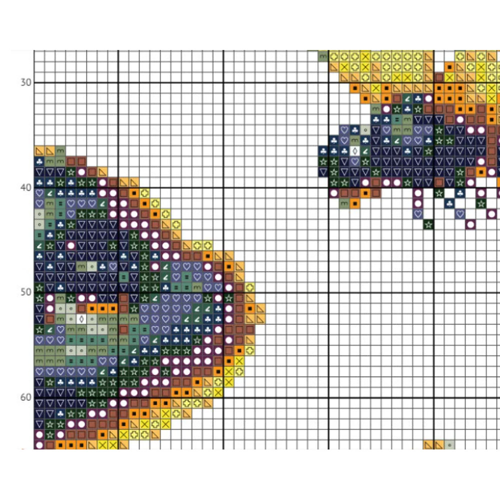 Dragon Cross Stitch Pattern Baby Dragon Cross Stitch Pattern Instant Downlaod Fantasy Cross Stitch Pattern 4