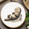 Otters Cross Stitch Pattern Cross Stitch Pattern Cute Highland Cow Cross Stitch Pattern Embroidery Instant Download 1