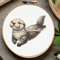 Otters Cross Stitch Pattern Cross Stitch Pattern Cute Highland Cow Cross Stitch Pattern Embroidery Instant Download 3